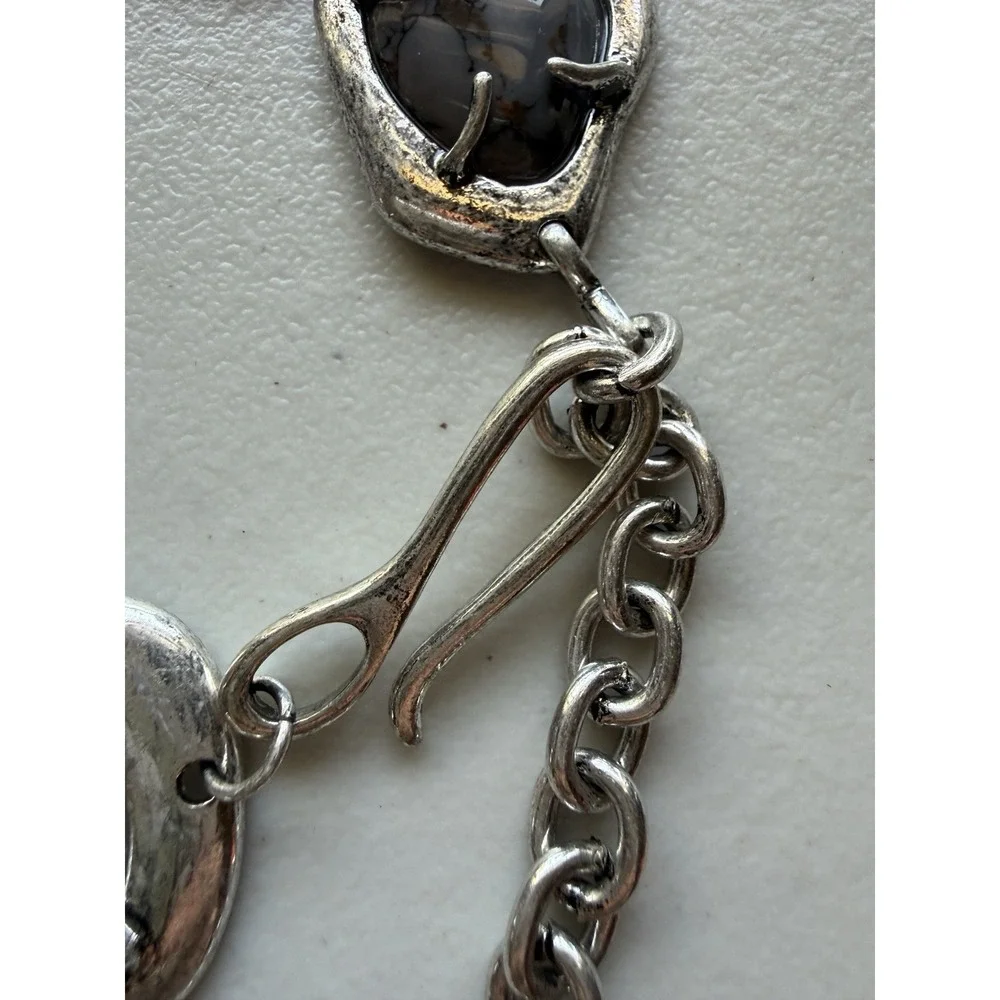 Free People Summer Solstice Stone Belt Volcanic Ash NWOT Adjustable